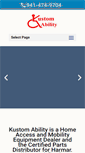 Mobile Screenshot of kustomability.com